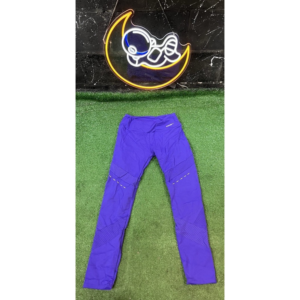 Gymshark Womans Capri Leggings Purple Size Small Work Out Yoga Activewear